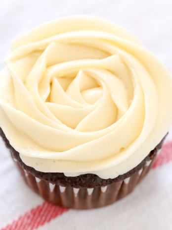 Learn to prepare your piping bag, the easiest way to fill your bag, and how to frost cupcakes like a pro with this easy tutorial!